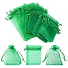 30Pcs 4 Styles Rectangle Organza Bags Jewellery Storage Pouches Wedding Favour Party Mesh Drawstring Gift OP-FS0001-01D-1