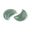 Moon Shape Natural Green Aventurine Healing Crystal Pocket Palm Stones G-T132-001C-2