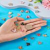 40Pcs 10 Style Transparent Acrylic Charms FIND-BY0001-22-29
