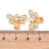Brass Micro Pave Cubic Zirconia Pendants KK-A284-15G-03-3