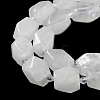 Natural Quartz Crystal Beads Strands G-C182-26-01-4