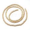 Faceted Rondelle Full Rainbow Plated Electroplate Glass Beads Strands EGLA-M004-2mm-A12-3