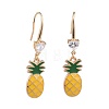 Alloy Enamel Dangle Earrings EJEW-JE03500-03-1