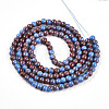 Baking Painted Glass Beads Strands DGLA-N003-6mm-C10-3