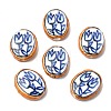 Handmade Porcelain Beads PORC-Z010-01G-1