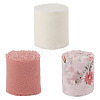 3 Rolls 3 Styles Polyester Printed Ribbons OCOR-TA0001-54-10