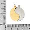 304 Stainless Steel Split Pendants STAS-U040-11A-4