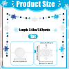 Non-woven Fabric with Felt Pompom Ball Hanging Streamer DIY-PH0036-21-2