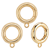 6Pcs Brass Spring Gate Clasps KK-SC0006-42G-02-6