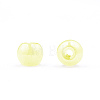 6/0 Imitation Jade Glass Seed Beads SEED-N004-006-08-2