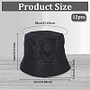Acrylic Fibers Fisherman Hats AJEW-WH0752-547B-2