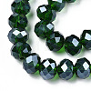 Electroplate Glass Beads Strands EGLA-A044-T2mm-A24-2