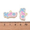 Alloy Enamel Sports Pendants ENAM-T022-65G-3