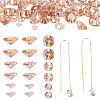 60Pcs 3 Styles Cubic Zirconia Charms ZIRC-TAD0001-01E-1