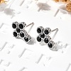 304 Stainless Steel Stud Earrings EJEW-F361-19P-4