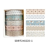 Washi Tape Cute Printed Patterns Decorative Tapes PW-WG093AB-01-1