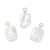 Natural Cultured Freshwater Pearl Pendants PALLOY-JF04281-1
