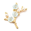 Zinc Alloy Cabochons LS-FIND-C035-03G-05-1