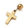 304 Stainless Steel Pendants STAS-K323-01G-G-2