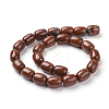 Natural Red Jasper Beads Strands G-G731-24-18x13mm-2