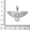 201 Stainless Steel Pendants STAS-V013-09P-3