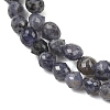 Natural Cordierite/Iolite/Dichroite Beads Strands GG-CBA9A7F-A02-4
