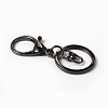 Alloy Keychain Clasp Findings X-KEYC-M180-02-2