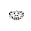 Star Wide Open Cuff Ring RJEW-S038-200-1