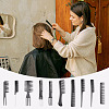Plastic 10Pcs Hair Comb & 10Pcs Alligator Clip Set for Hairdressing DIY-TA0015-58-9