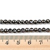 Electroplate Transparent Glass Beads EGLA-B013-02A-HP01-4