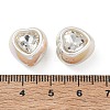 Baking Painted Acrylic & Rhinestone Beads RB-CBA19D7-02C-3