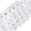 Synthetic Quartz Crystal Beads Strands G-Z119-A42-03-3