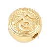 Religion Brass Beads KK-C170-29G-04-2