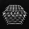 Hexagon ABC Pegboards used for 5x5mm DIY Fuse Beads DIY-S002-24-1