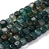 Natural Dragon Veins Agate Beads Strands G-G177-E12-01-1