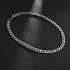 201 Stainless Steel Curb Chain Necklaces NJEW-Q336-12A-P-3