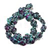 Synthetic Turquoise Dyed Beads Strands G-P507-05T-4