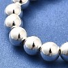 Electroplated Synthetic Magnetic Hematite Beads Strands X-G-L613-F01-01D-2