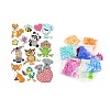 Animals DIY Diamond Painting Sticker Kit PW-WG9363D-01-2