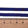 Spray Painted Synthetic Non-magnetic Hematite Bead Strands G-T124-02E-1-4