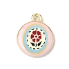 Printed Alloy Pendants ENAM-F160-03A-G-1