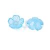Transparent Plastic Bead Caps KY-Q005-02A-04-3