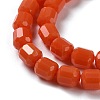 Opaque Glass Beads Strands GLAA-G112-03N-3