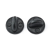 120Pcs Rubber Pin Backs FIND-YW0011-58-3