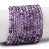 Natural Amethyst Beads Strands G-T108-35-4