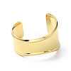 Rack Plating Brass Cuff Bangles BJEW-A137-02G-7