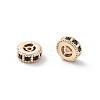 Brass Micro Pave Cubic Zirconia Beads KK-R216-10A-KCG02-2