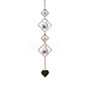 Crystal Glass Sun Catcher Pendant PW-WG9BDCB-04-1