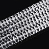 Transparent Glass Beads Strands GLAA-N028-4x8mm-01-1