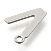 Non-Tarnish 201 Stainless Steel Charms STAS-C021-06P-V-3